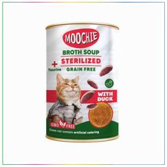 Moochie Et Suyu İçerisinde Ördekli Kısır Kedi Çorb