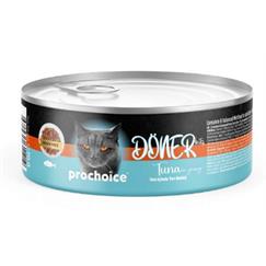 Prochoice Döner Bites Yetişkin Kedi Ton Balıklı Jel Konservesi 70g