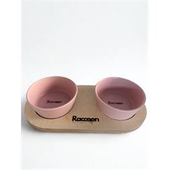 Raccoon Zeus 13 Cm Çift Tablalı Pembe