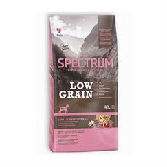 Spectrum Low Grain Kuzu Etli ve Yaban Mersinli Orta Irk Yetişkin Köpek Maması 12 KG