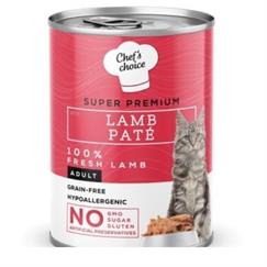 Chef's Choice Kuzu Etli Ezme Yetişkin Kedi Konservesi 400gr