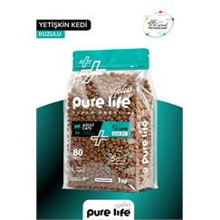 PureLife Plus Kuzu Etli Yetişkin Kedi Maması 1Kg
