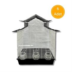 Kartal Kafes Çift Çatılı Büyük Boy Kuş Kafesi TEKLİ