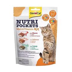 Gimcat Nutripockets Malt Multivitamin Kedi Ödül Maması