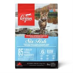 Orijen 6 Fish 6 Balıklı Tahılsız Kedi Maması 1,8kg
