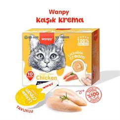 Wanpy Tavuklu Kaşıklı Kedi Ödül Kreması 16 gr