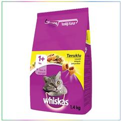 Whiskas Tavuklu Kısırlaştırılmış Kedi Maması 1.4 kg