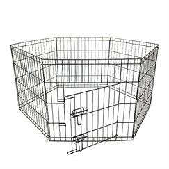 Katlanır Tel Köpek Çiti 6 parça 60*54cm