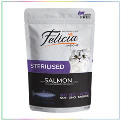 Felicia Tahılsız Sterilised Somonlu Kısırlaştırılmış Yaş Kedi Maması 85 gram
