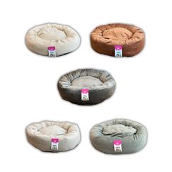 Hobi Pet Beds Kedi ve Köpekler İçin Simit Yatak ZT-001 50 cm