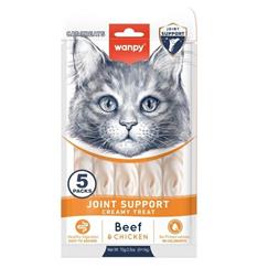 Wanpy Bone Support Sığır Eti&Tavuklu Kedi Ödülü 5x14gr