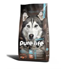 PURELİFE PLUS SOMONLU YETİŞKİN KÖPEK MAMASI 15KG