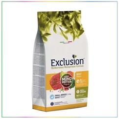Exclusion Monoprotein Sığırlı ve Narlı Düşük Tahıllı Küçük Irk Yetişkin Köpek Maması 2kg