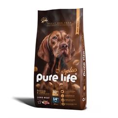 PURELİFE PLUS 32+ KUZU YETİŞKİN KÖPEK MAMASI 15KG