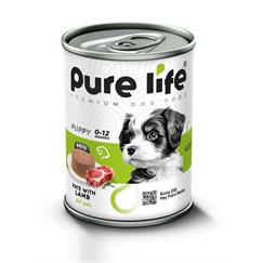 Purelife Pate Kuzu Etli Yavru Köpek Konserve 400GR