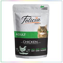 Felicia Tahılsız Yetişkin Tavuklu Yaş Kedi Maması 85 gram