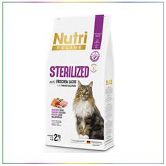 Nutri Feline Somonlu Tahılsız Kısırlaştırılmış Kedi Maması 2kg
