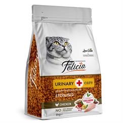 Felicia Kolajenli Tavuklu Az Tahıllı Kısırlaştırılmış Kedi Maması HypoAllergenic Kedi Maması 1KG