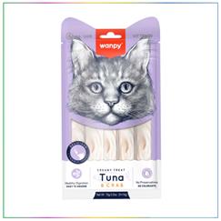 Wanpy Ton Balıklı ve Yengeçli Sıvı Kedi Ödül Maması 14gr (5'li)