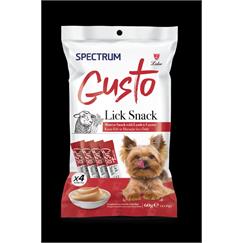 Spectrum Gusto Kuzu Etli Ve Havuçlu Kopek Sıvı Ödülü 4x15g