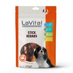 LaVital Ördek Etli veTavuk Ciğerli Kebap Köpek Ödülü 100g