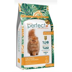 Perfect Az Tahıllı Yetişkin Tavuklu Kedi Maması 1.5 kg