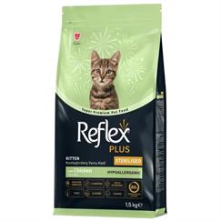 Reflex Plus Tavuklu Kısırlaştırılmış Yavru Kedi Maması 1,5 kg