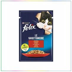 Felix Pouch Sığır Etli Yetişkin Kedi Yaş Maması 85gr