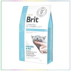 Brit Veterinary Diet Obesity Kilo Kontrolü için Tahılsız Kedi Maması 2 Kg