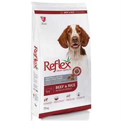 Reflex High Energy Biftekli Köpek Maması 15 Kg