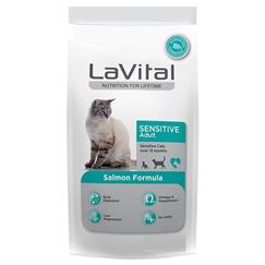LAVİTAL YETİŞKİN SOMONLU KEDİ MAMASI 1 KG