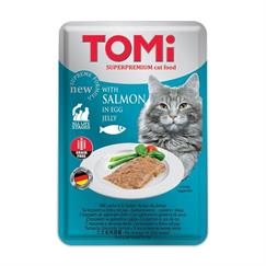 Tomi Kedi Somon Ve Yumurta Tahılsız Pouch Mama 100gr