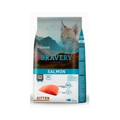 Bravery Tahılsız Somonlu Yavru Kedi Maması 2 Kg