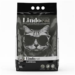 Lindocat Carbon Ekstra Güçlü Topaklanan Kedi Kumu 10 Lt