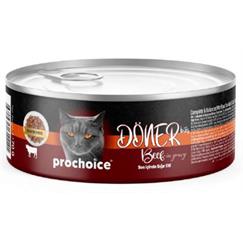 Prochoice Döner Bites Yetişkin Kedi Dana Eti Jel Konservesi 70g