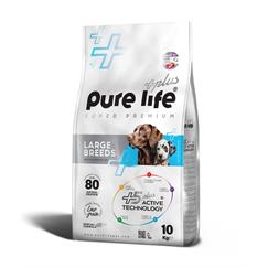 Purelife Plus Kuzulu Büyük Irk Yetişkin Köpek Maması 10Kg