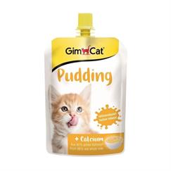 GimCat Sütlü Kalsiyum İlaveli Kedi Ödül Pudingi 150gr