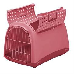 IMAC Linus Cabrio Kedi ve Köpek Taşıma Çantası Pembe 50x32x34,5 Cm