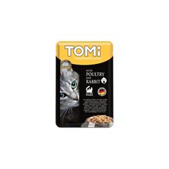 Tomi Kedi Kümes Hayvanı & Tavşan Pouch Mama 100gr