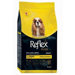 Reflex Plus Tavşan Etli Mini ve Küçük Irk Yetişkin Köpek Maması 8kg