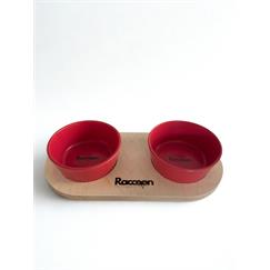 Raccoon Zeus 13 Cm Çift Tablalı Kırmızı