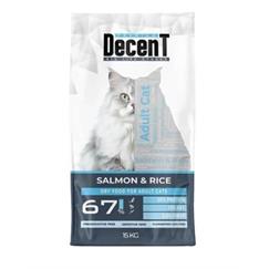 Decent Somonlu Yetişkin Kedi Maması 1,5 Kg