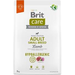 Brit Care Dog Hypo Adult Small Breed Lamb 3 Kg