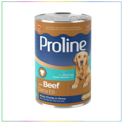 Proline Sos İçinde Parça Dana Etli Yetişkin Köpek Konservesi 400gr