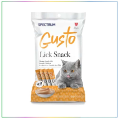 Spectrum Gusto Ton Balıklı ve Tavuklu Sıvı Kedi Ödül Maması 15 Gr (4'lü)