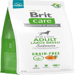 Brit Care Tahılsız Büyük Irk Yetişkin Somonlu Köpek Maması 12kg