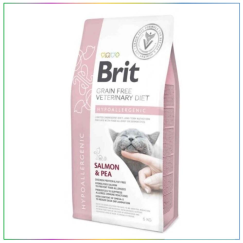 Brit Veterinary Diet Hypo-Allergenic Cilt Sağlığı Destekleyici Tahılsız Kedi Maması 5 Kg