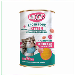 Moochie Et Suyu İçerisinde Tavuklu Yavru Kedi Çorbası 135 Ml