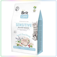 Brit Care Sensitive Hypo-Allergenic Böcek Proteinli Tahılsız Yetişkin Kedi Maması 2 Kg