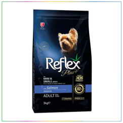 Reflex Plus Mini ve Küçük Irk Somonlu Yetişkin Köpek Maması 3 Kg